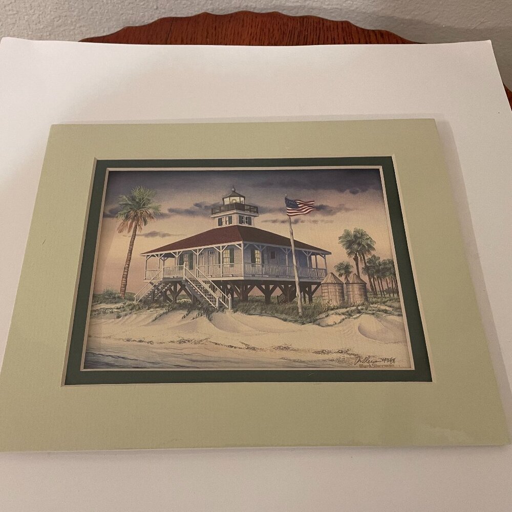 Harbour Lights Mark Sherman Print of the “Boca Grande” Lighthouse, FL